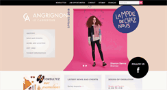 Desktop Screenshot of carrefourangrignon.com